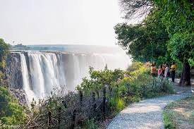Guided walking tour of Victoria Falls rainforest trails